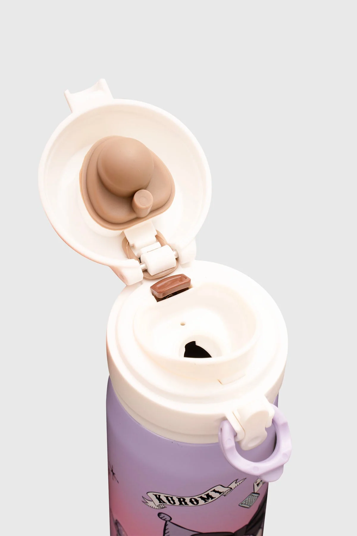 Termo - Botella Kuromi Morado 450 ml - Image 3