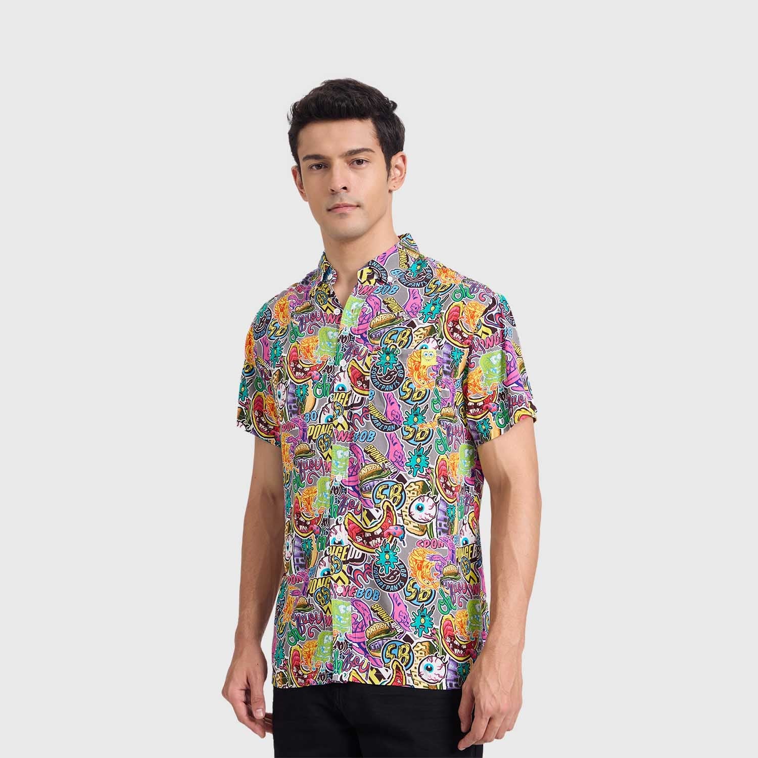 Camisa Bob Esponja Turquesa - Image 4