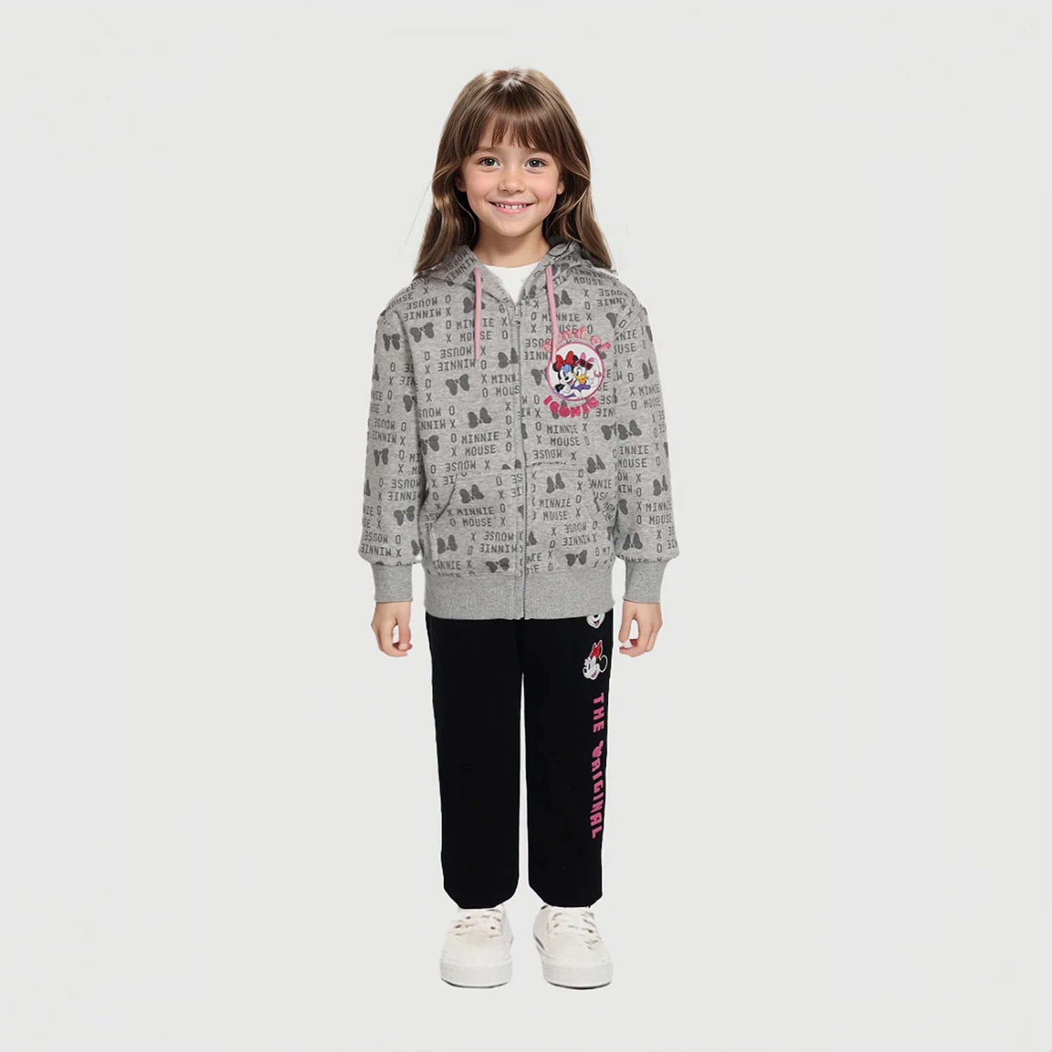 Pantalón Buzo Mickey y Minnie Negro - Image 3
