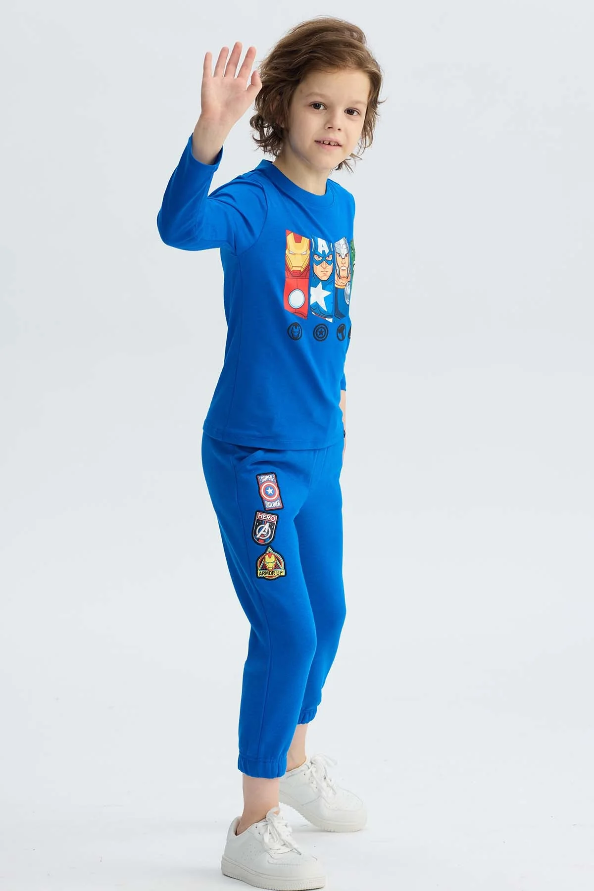 Pantalón Buzo Avengers Azul - Image 4