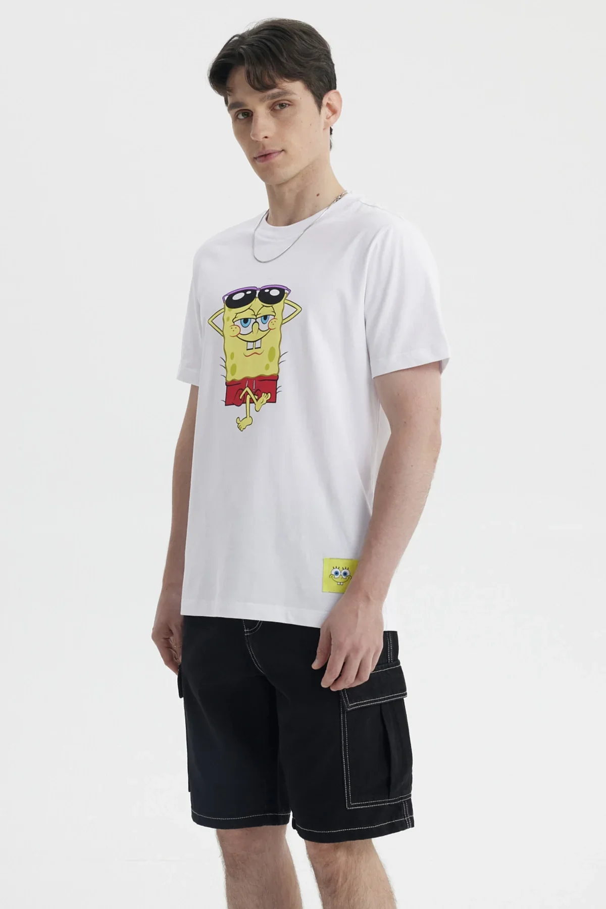 Polera Bob Esponja Blanca - Image 2
