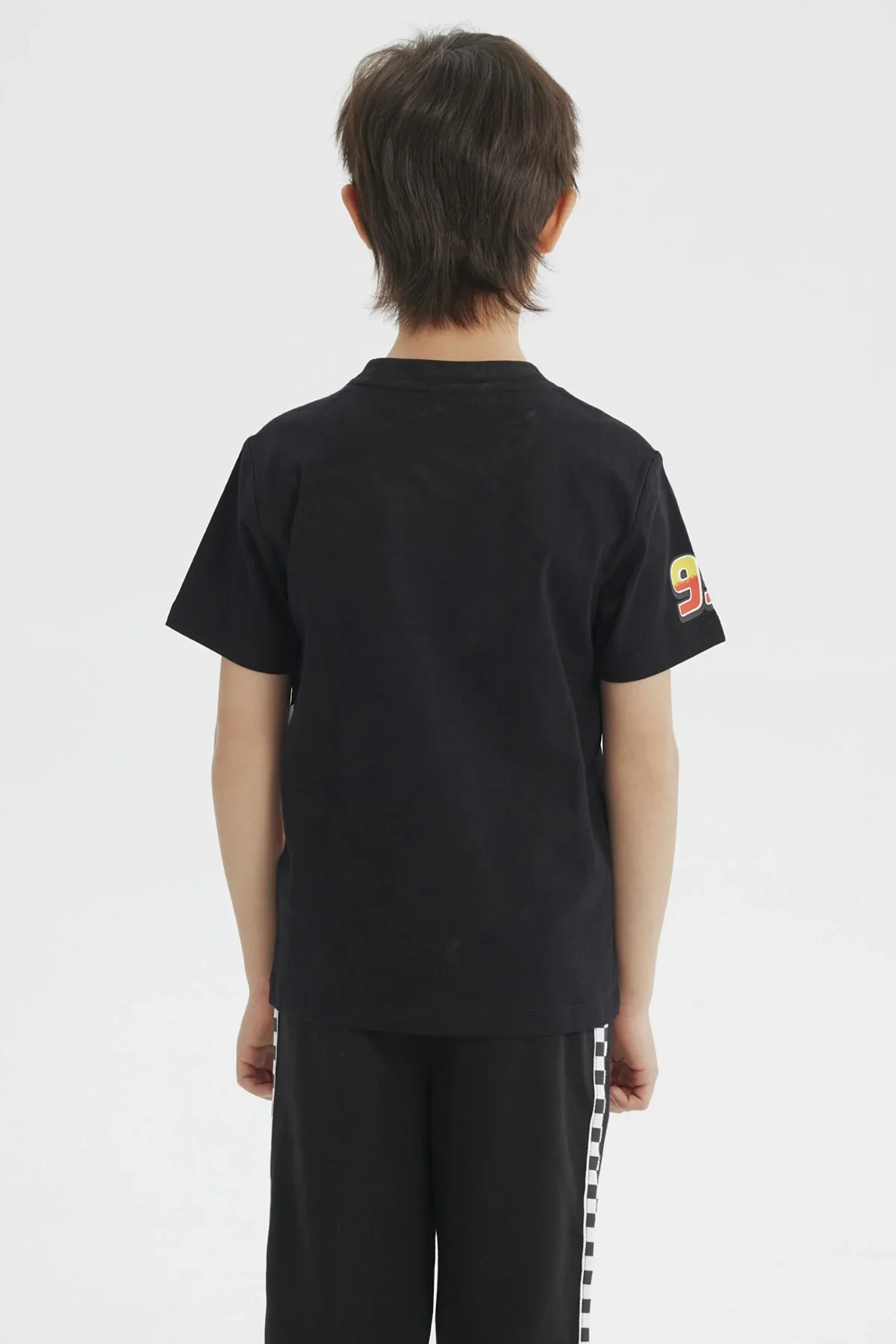 Polera Cars Rayo McQueen Negra - Image 3