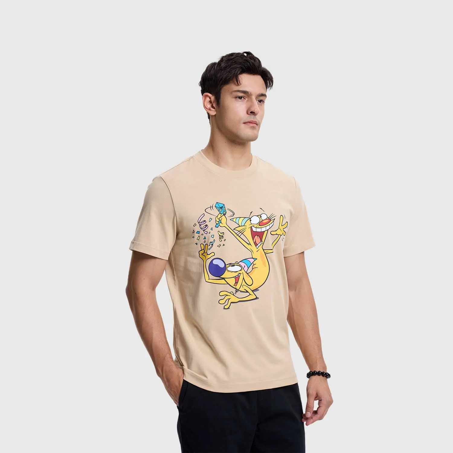 Polera Catdog Beige - Image 3