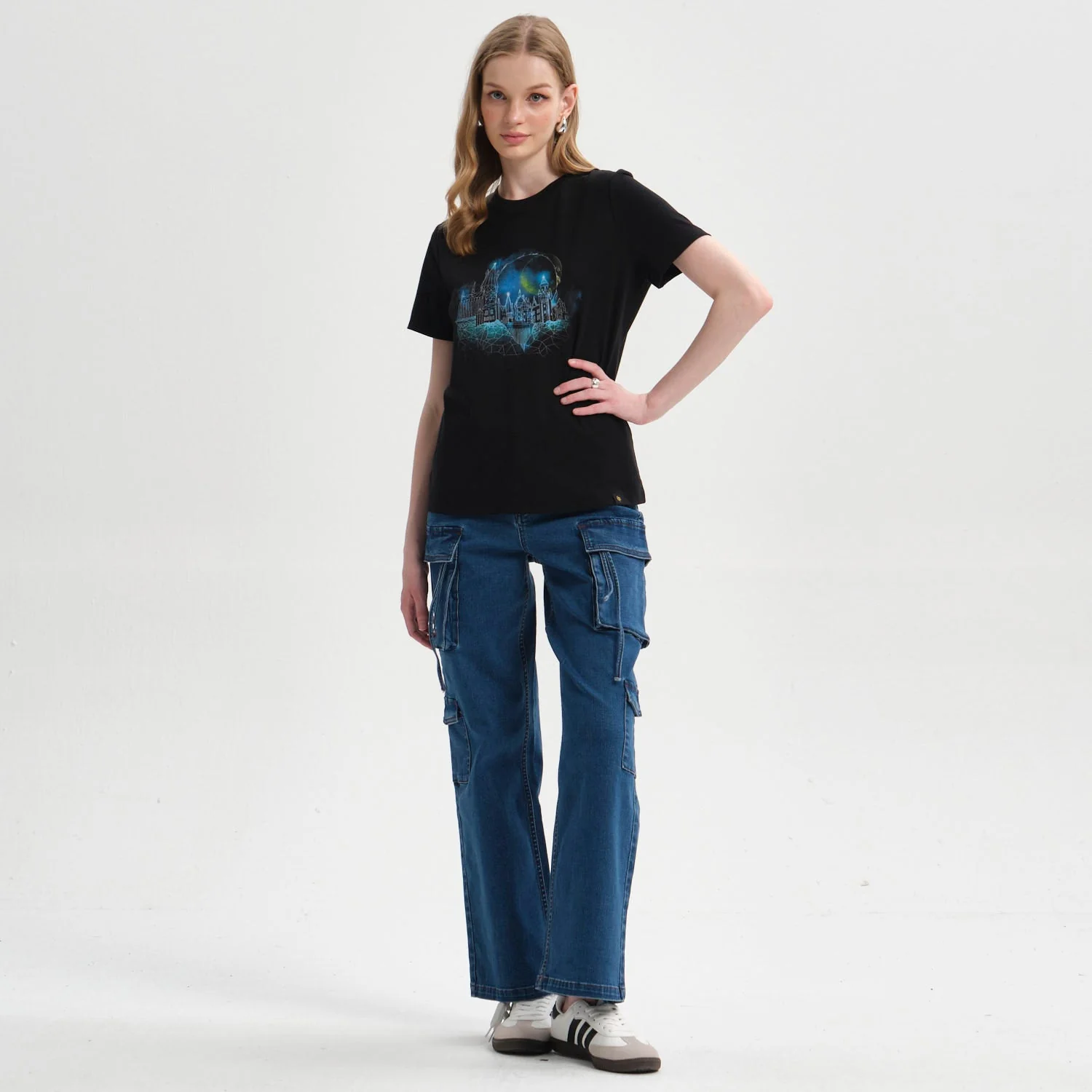 Polera Castillo Hogwarts Negra - Image 4