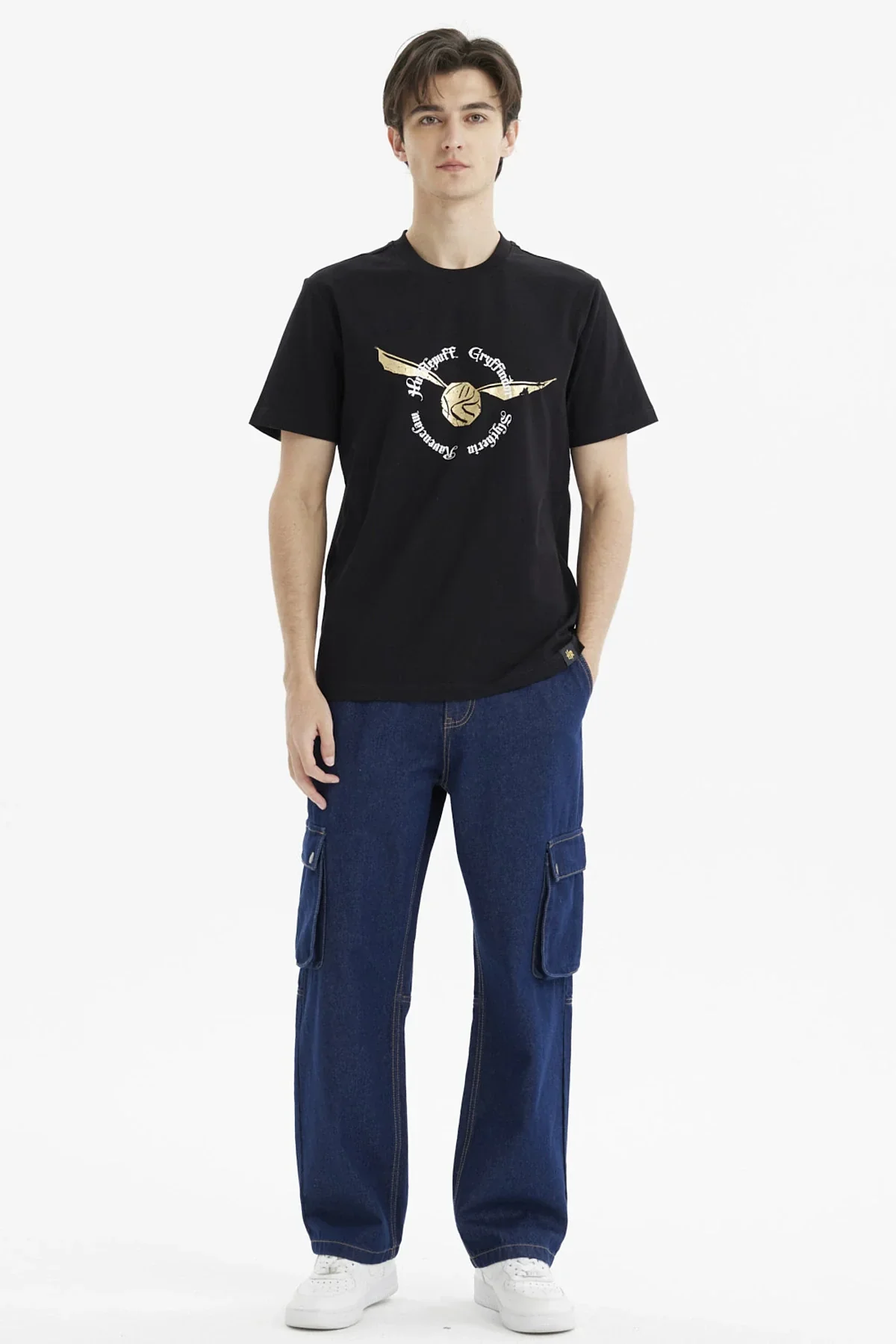 Polera Snitch Dorada Negra - Image 4