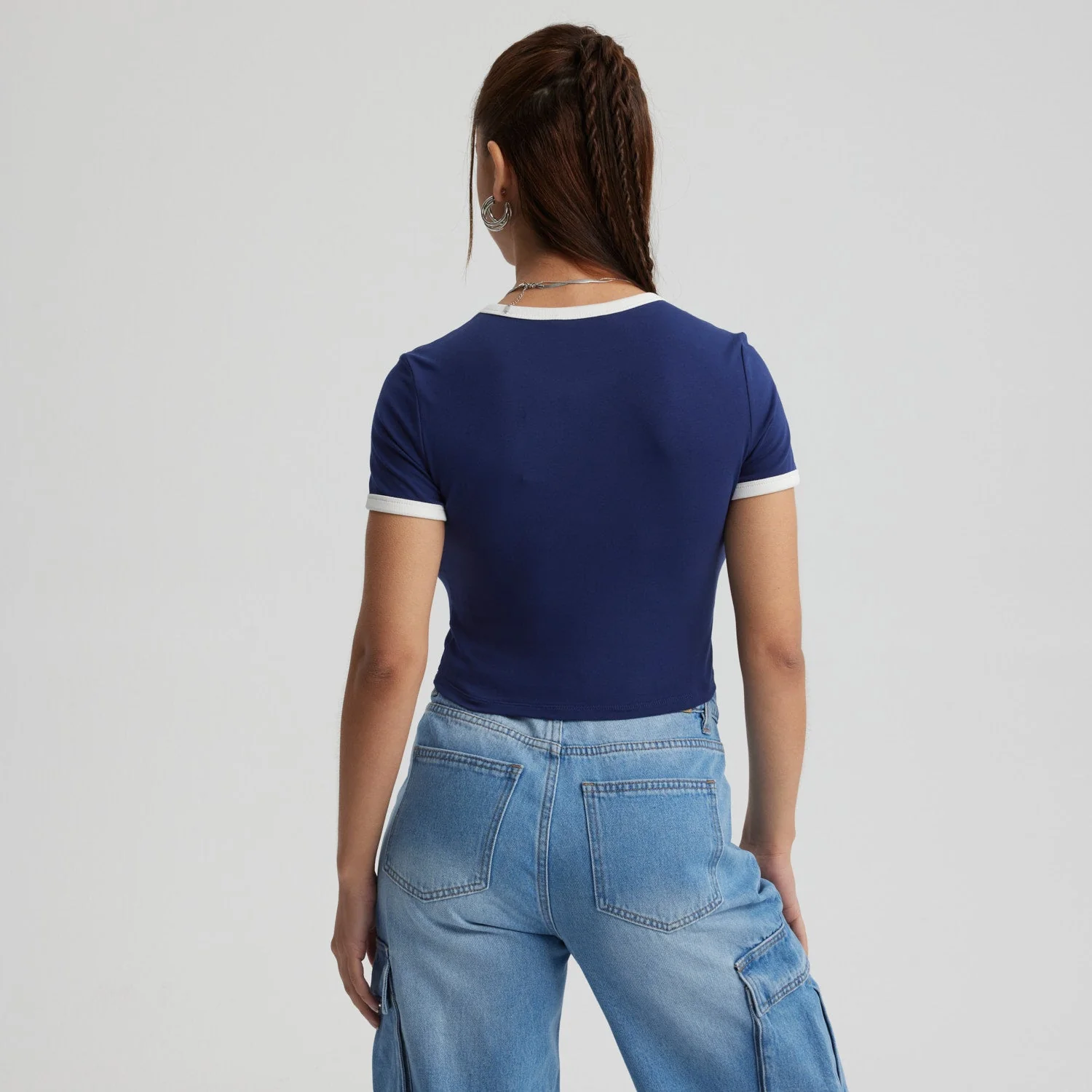 Polera Holly Concept Azul Marino - Image 3