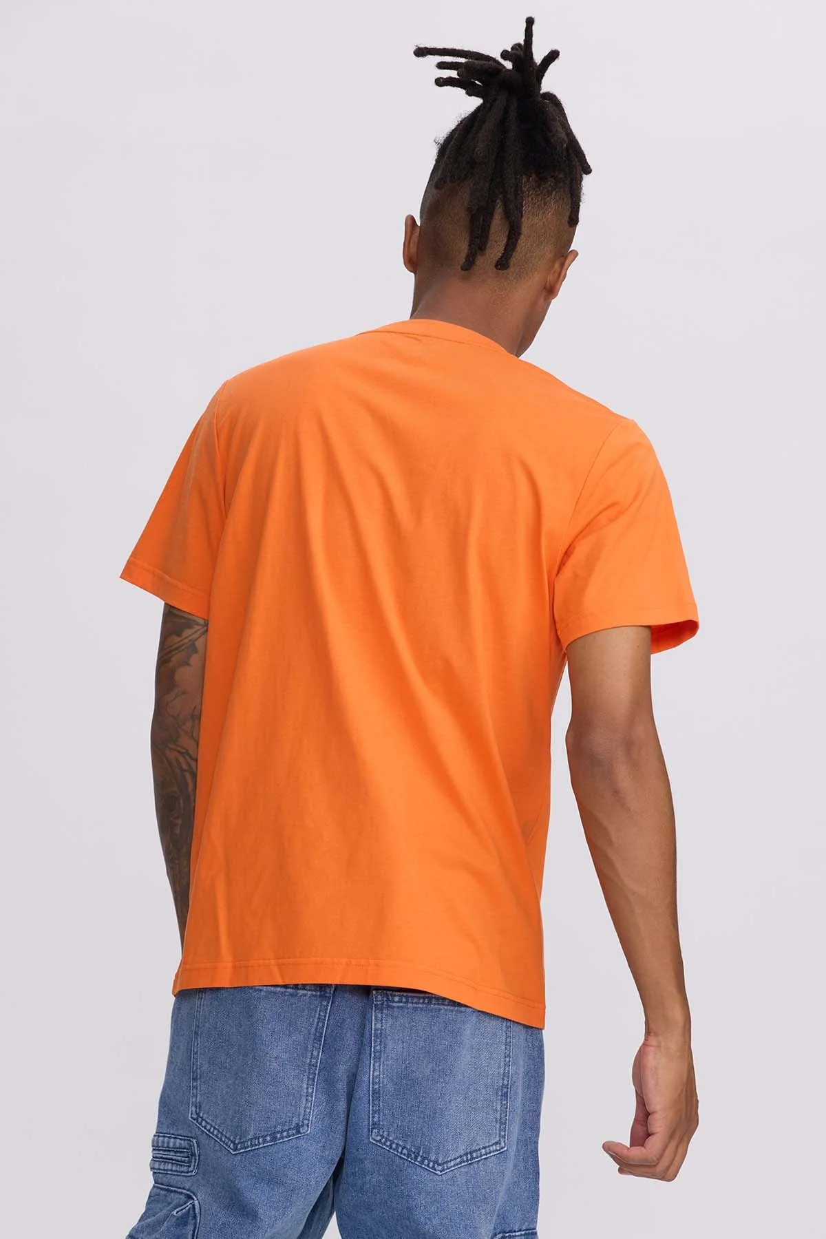 Polera Goku Super Saiyan Blue Naranja - Image 3