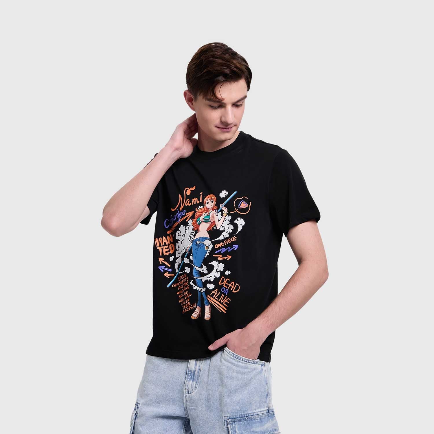 Polera One Piece Nami Negro - Image 2