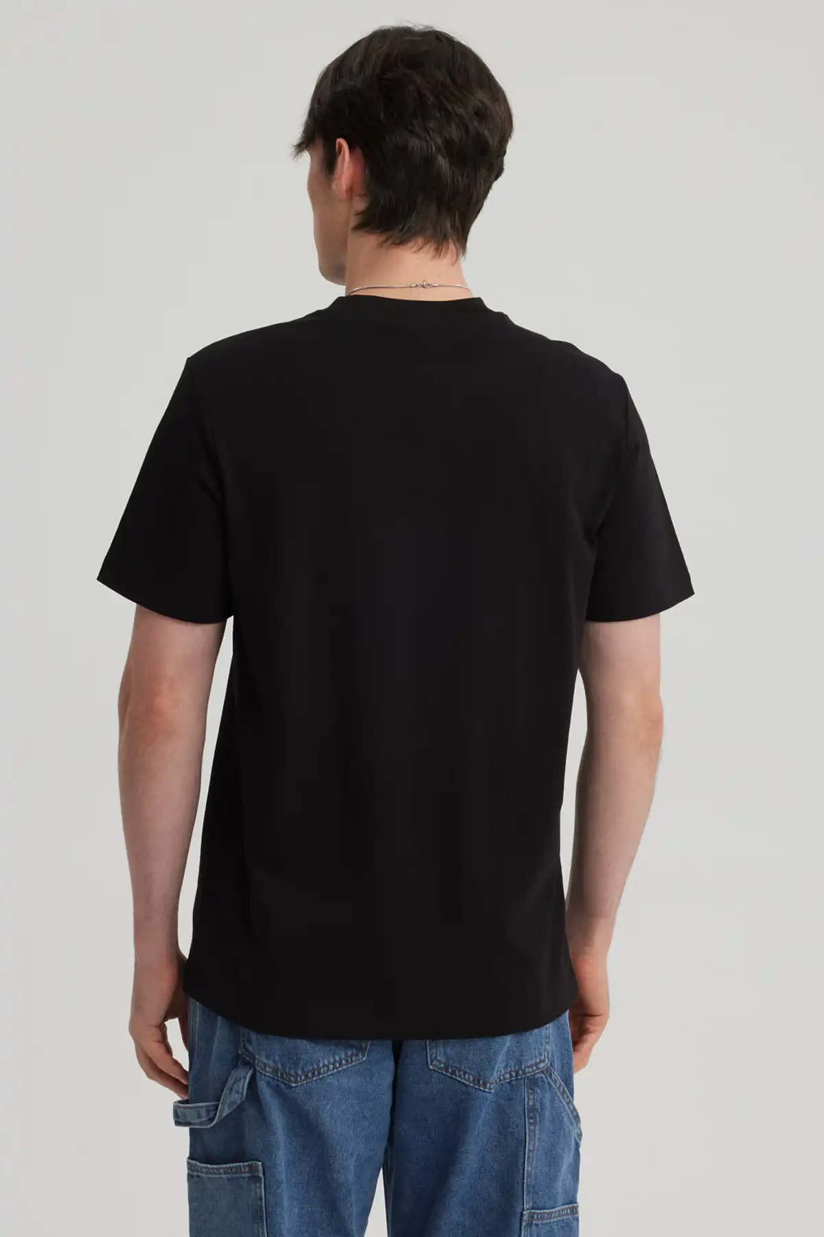 Polera Logo Marvel Negra - Image 3