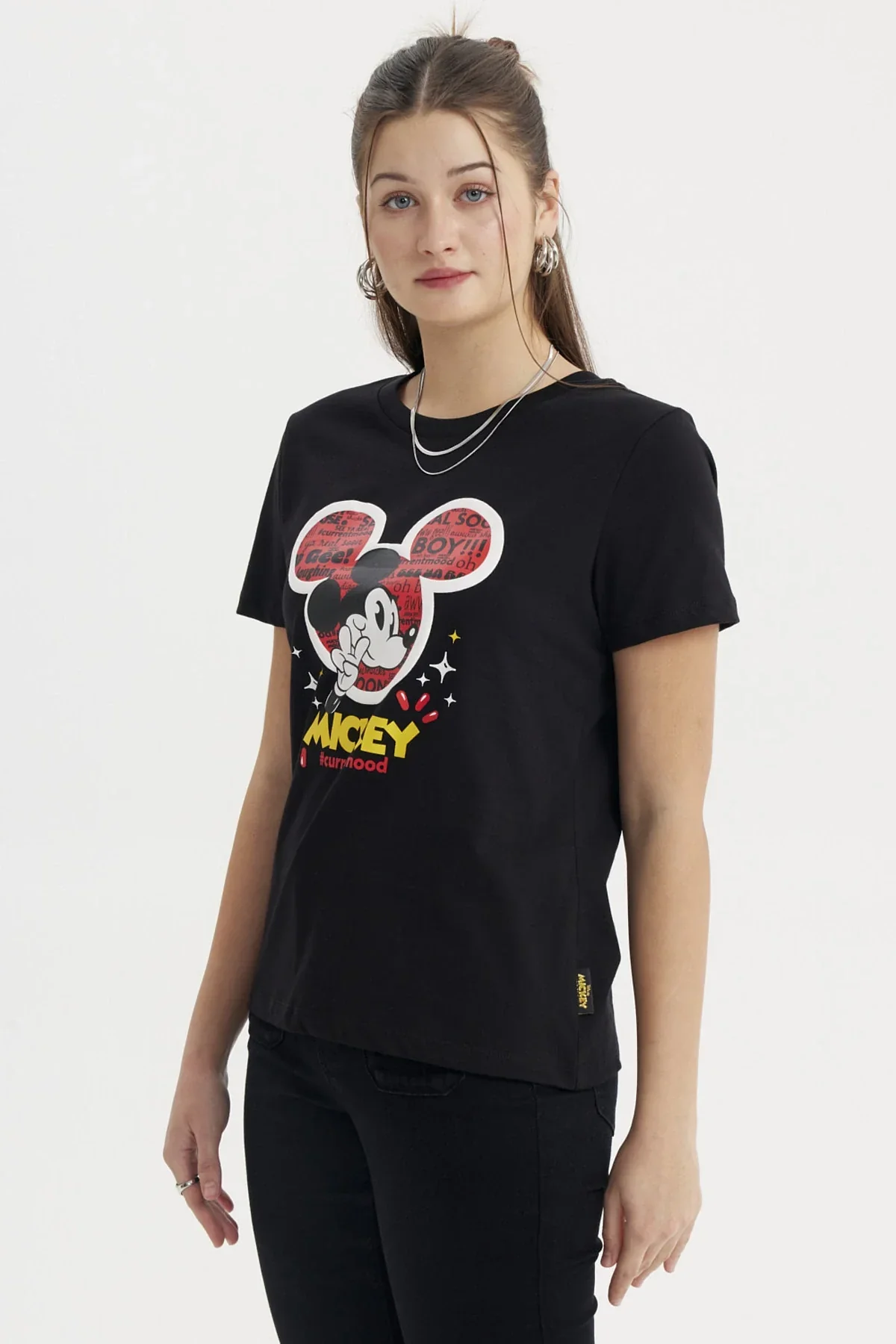 Polera Mickey & Sus Amigos Negro - Image 2
