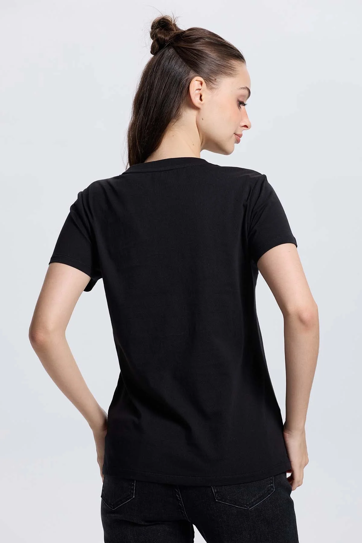 Polera Hello Kitty Negra - Image 3