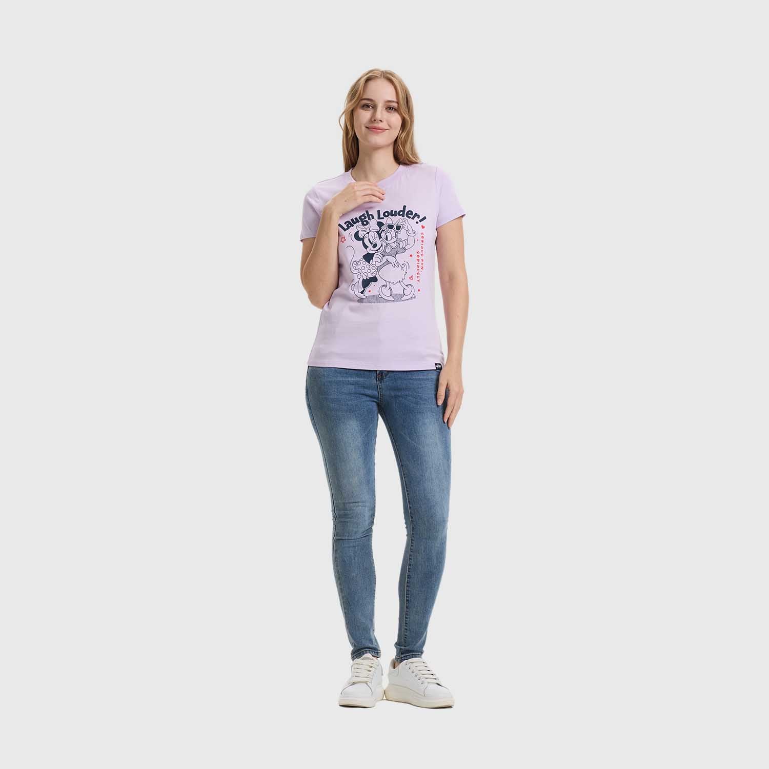 Polera Mickey Y Sus Amigos Lila - Image 4