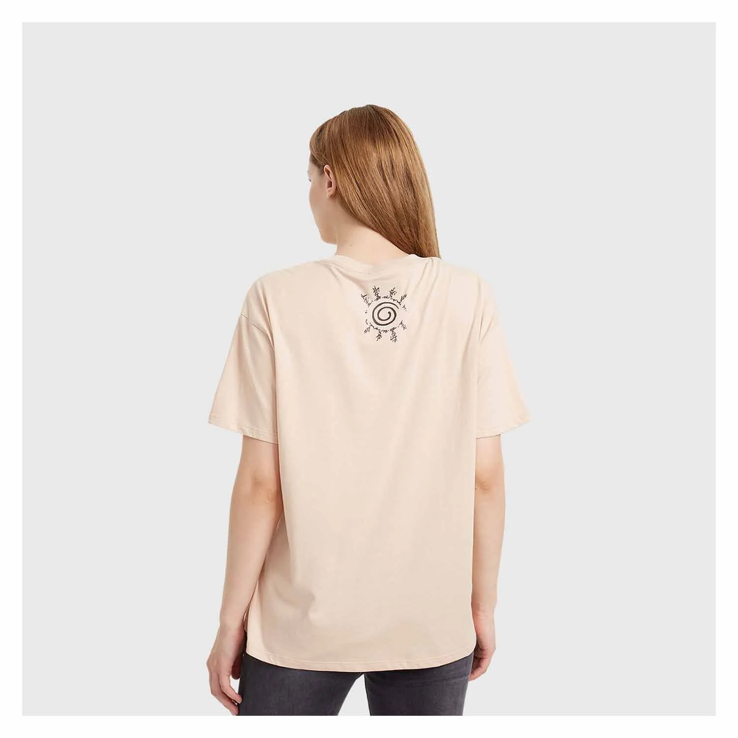 Polera Naruto And Kurama Beige - Image 2