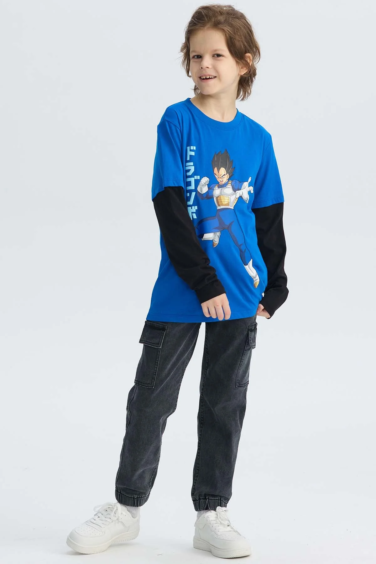 Polera Dragon Ball Vegeta Azul - Image 4