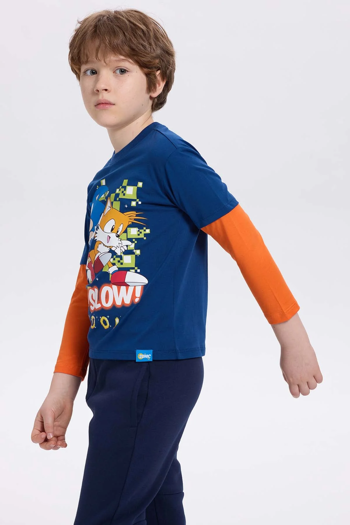 Polera Sonic y Tails Azul - Image 3