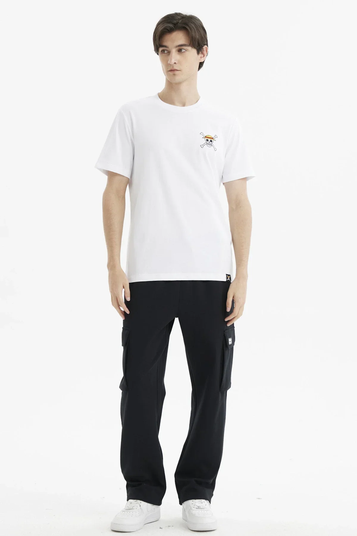 Polera One Piece Luffy Blanca - Image 2