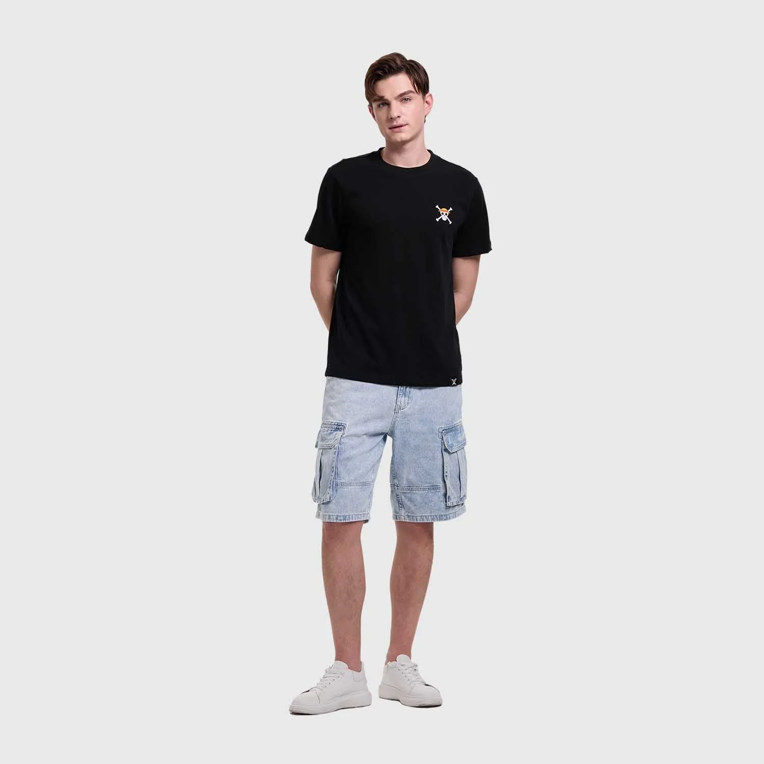 Polera One Piece Mugiwaras Negra - Image 4