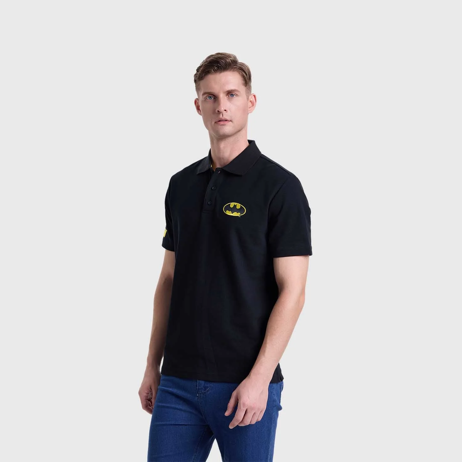 Polera Pique Batman Negra - Image 3