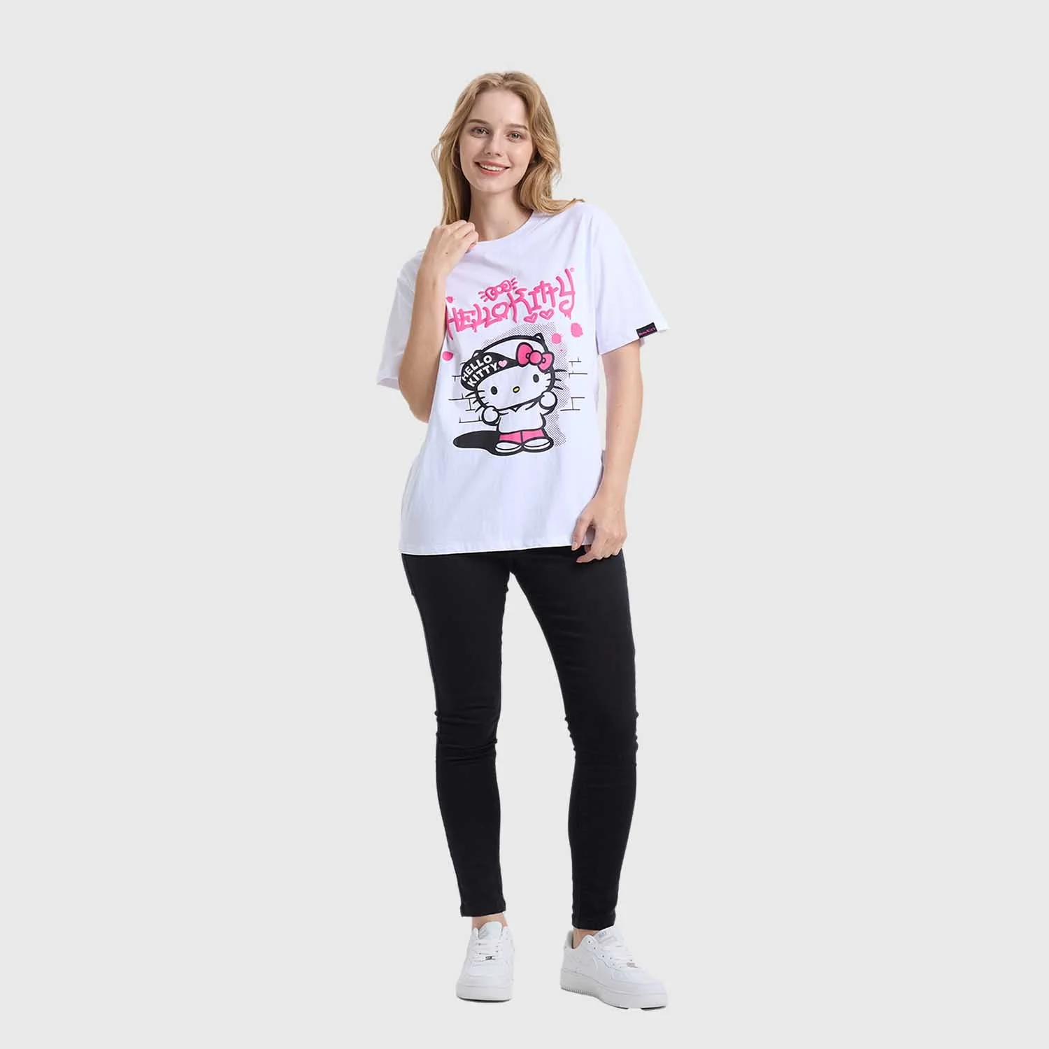 Polera Hello Kitty Blanca - Image 4