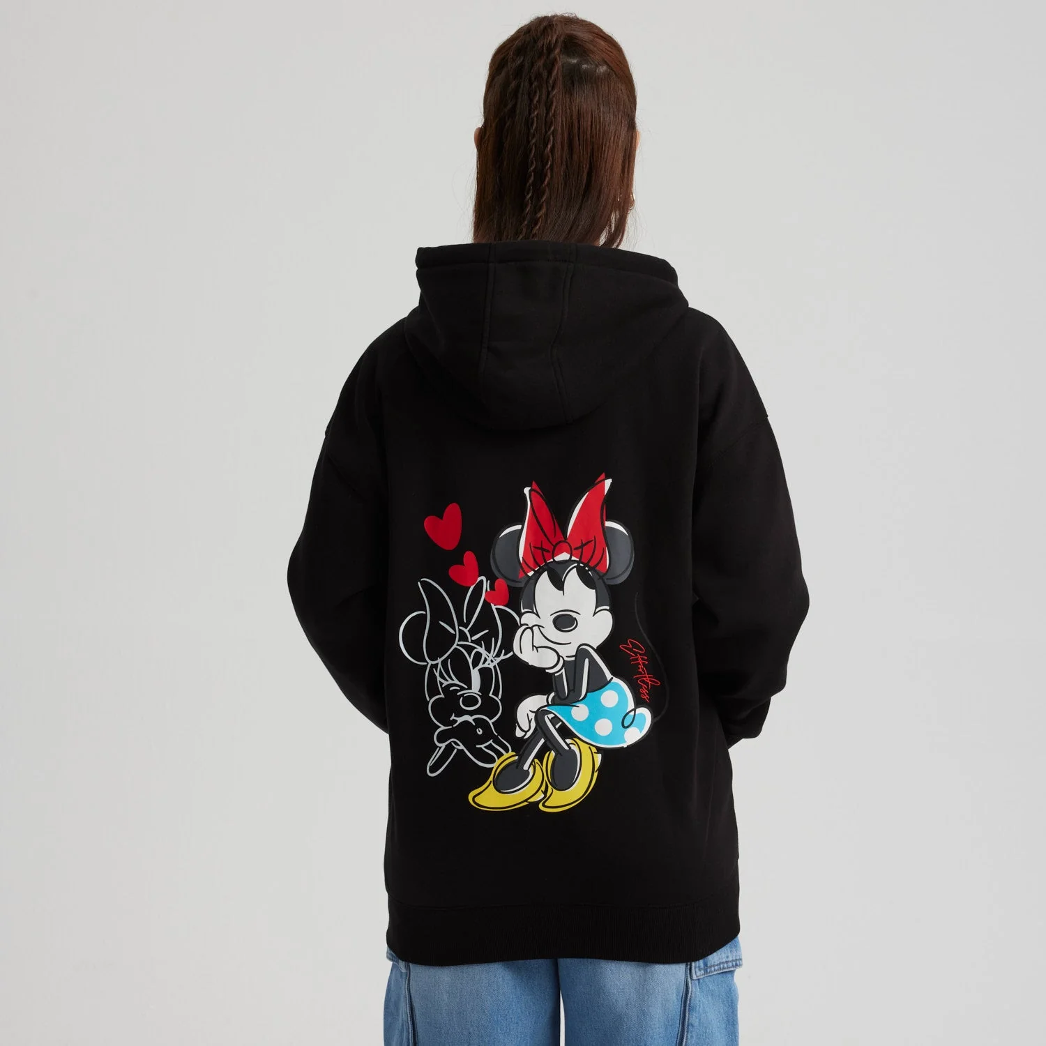 Polerón Minnie Mouse Negro - Image 2