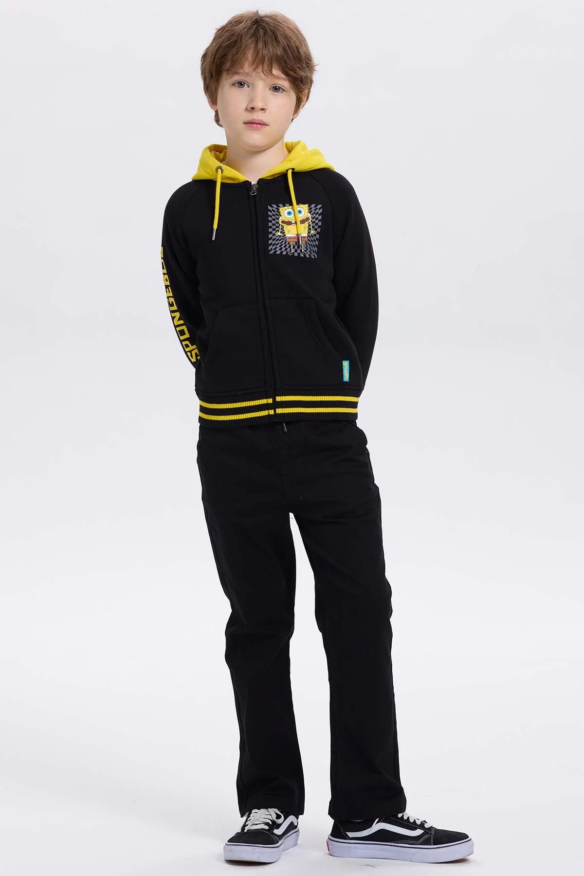 Polerón Bob Esponja Negro - Image 4