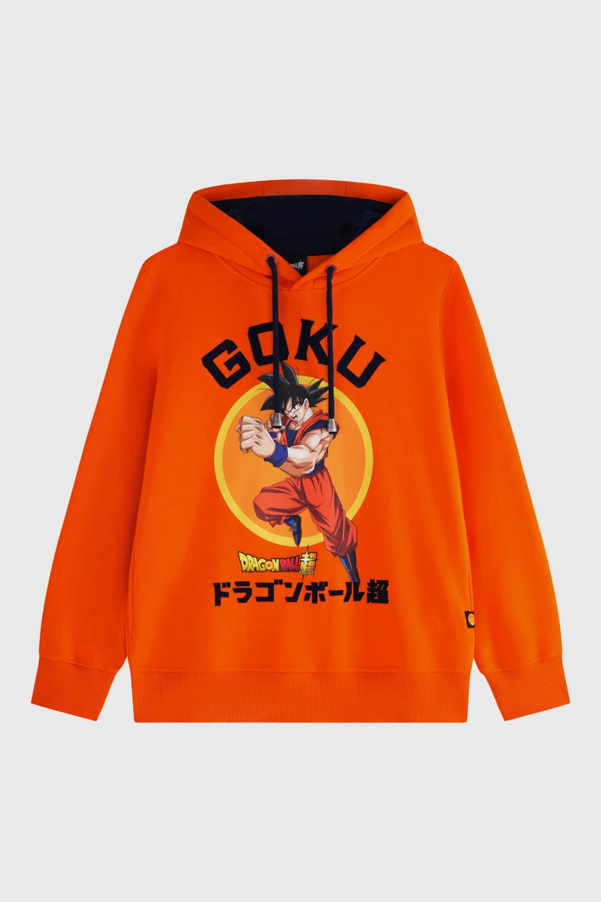 Polerón Dragon Ball Goku Naranja